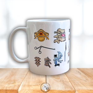 Tasse- Wirbelsäule Chirurgie